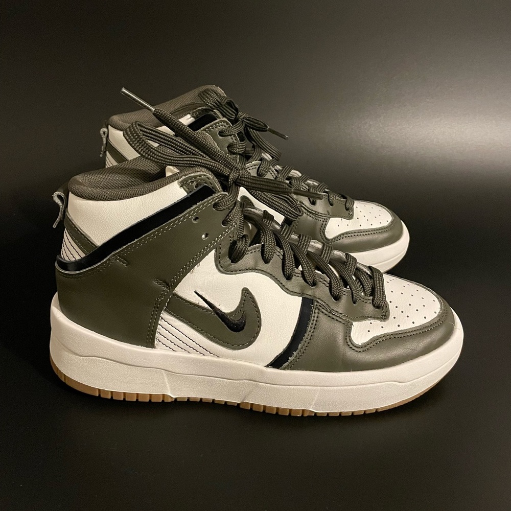 Nike Women's Shoes in Olive and White